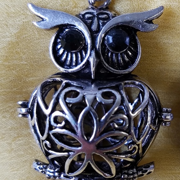 Pewter scented balls infused owl or ball - Picture 5 of 8